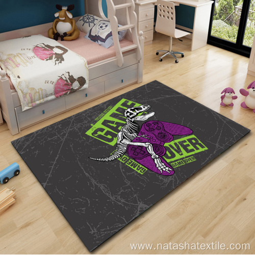 Boy bedroom Video game console carpet